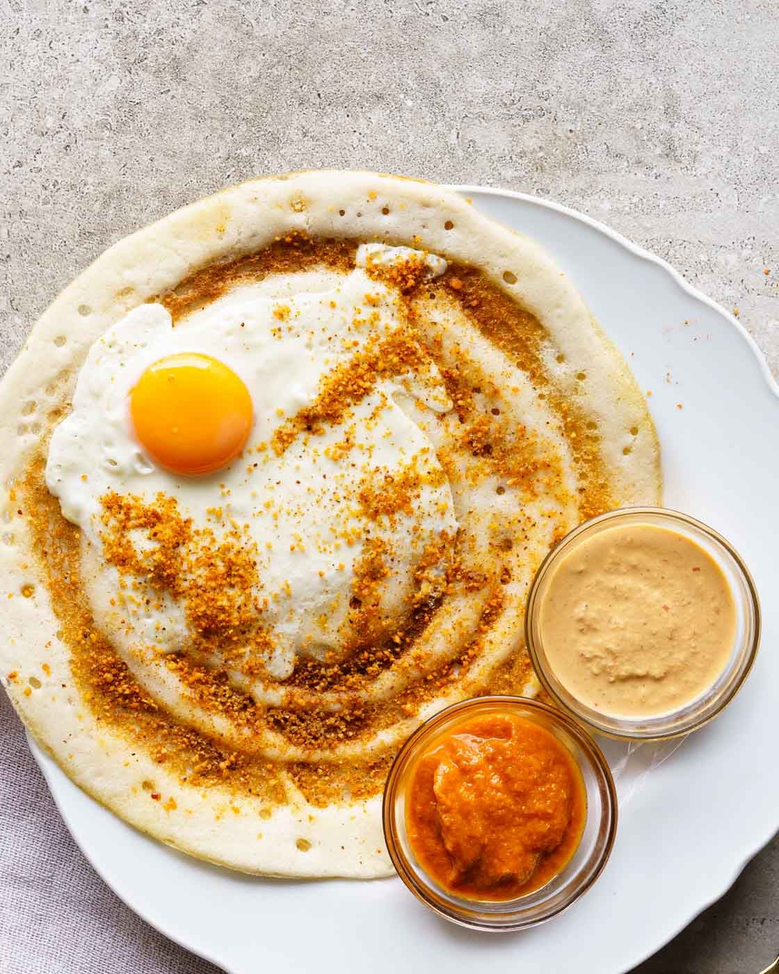 Special Egg Dosa — Egg Dosa